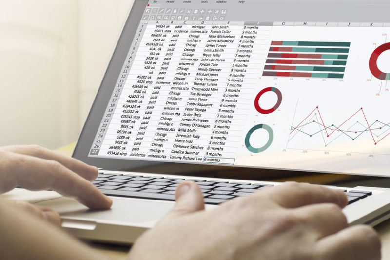 home computing spreadsheet